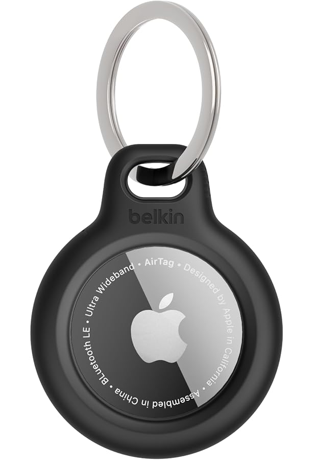 Amazon.com: Apple AirTag FineWoven Key Ring - Blackberry
